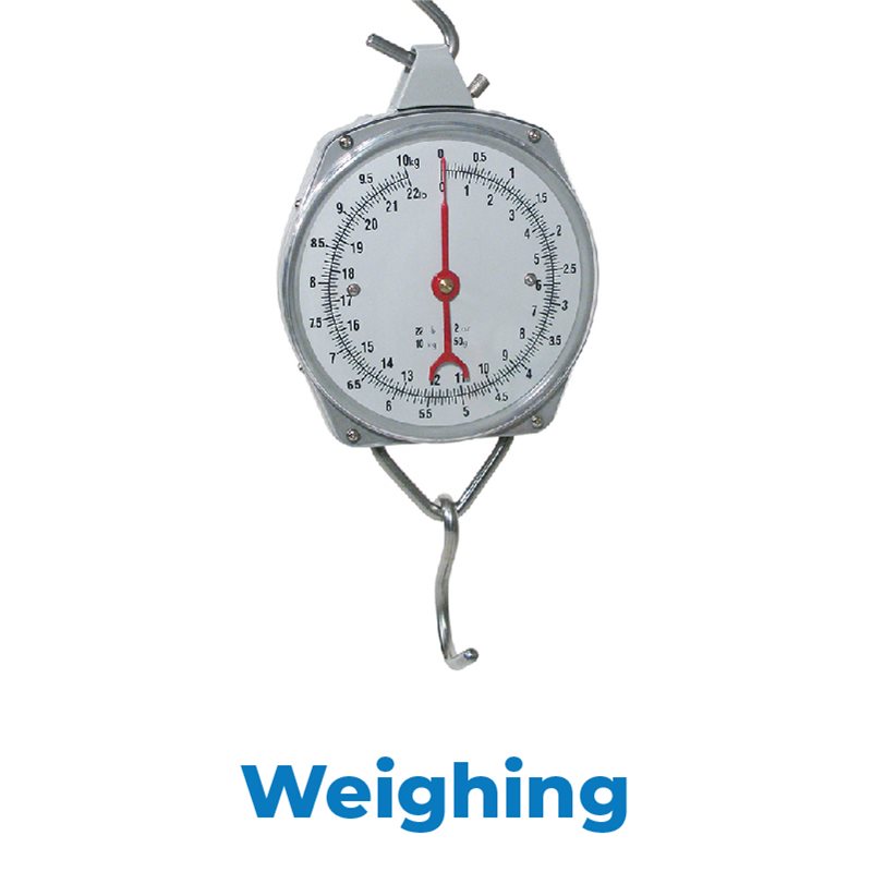Weighing
