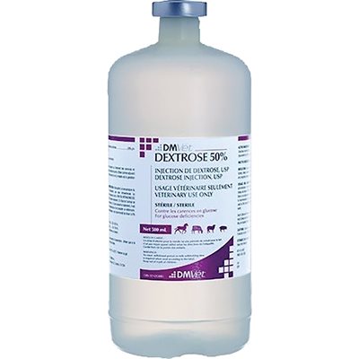 DMVET DEXTROSE 50%, 500ML