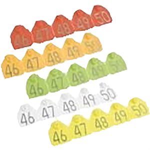 MS TAG STANDARD FEMALE, CUSTOM #'D 100 / PK