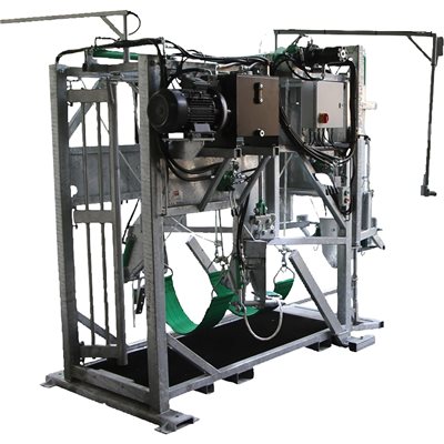 MS HOOF-TRIMMING CHUTE HYDRAULIC, DANISH MODEL, E5-0