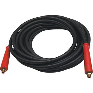 HIGH-PRESSURE HOSE 3 / 8” BLACK, 30 M