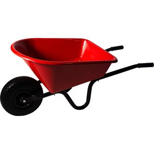CHILDREN'S WHEELBARROW-RED