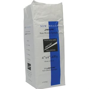 GAUZE SPONGE NEW WEAVE 4"X4" 200 / PKG