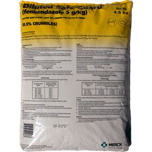 SAFEGUARD .5% CRUMBLES (4.54KG) (SWINE & CATTLE)