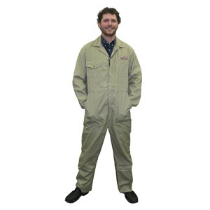 BEIGE COVERALLS L / S SIZE 58