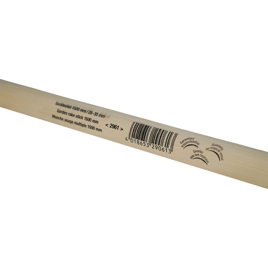 BROOM HANDLE, 5', DIA. 28 MM