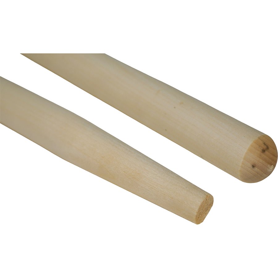 BROOM HANDLE, 5', DIA. 28 MM