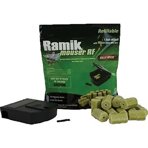 RAMIK REFILLABLE BAIT STATION & 16 BLOCKS