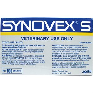 SYNOVEX S 100 / PKG
