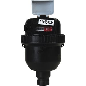 WATER METER PLASTIC, 3/4", 2.5M3/H