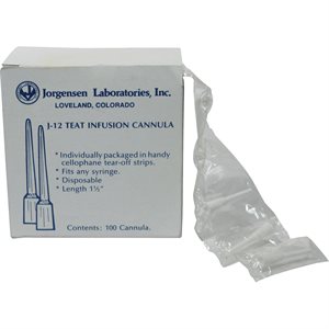 TEAT INFUSION CANNULAS (100 / PKG)