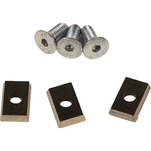 KERBL ALUMINUM HOOF DISC REPLACEMENT BLADES 3 / PK