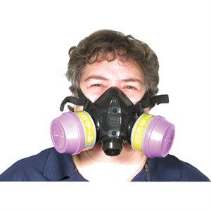 RESPIRATOR - 1/2 FACE MASK MEDIUM