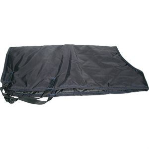 CALF BLANKET BLACK - LARGE 36"(L)x15-1/2"(H)