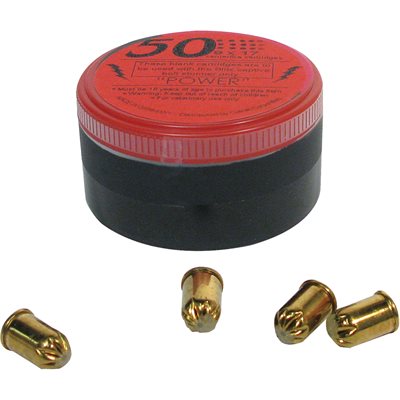 CAPTIVE BOLT CARTRIDGES RED - LARGE ANIMAL 50/BOX CAPTIVE BOLT CARTRIDGES RED - LARGE ANIMAL 50/BOX