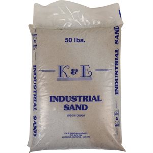 FLINT SHOT COATING SAND (30/50 MESH SIZE), 50LB