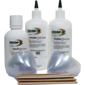 HOOF IT KIT - LIQUID / POWDER / MIXING SUPPLIES