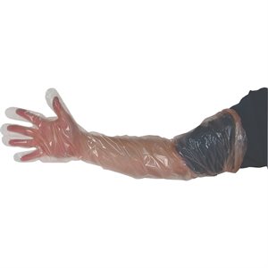 OB GLOVES - ORANGE (100/PK.)