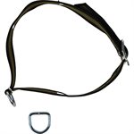 NECK STRAP WITH D-RING - GREEN, 33"
