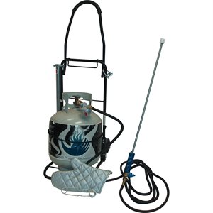 UDDER SINGE 15' HOSE, 50" WAND WITH CART