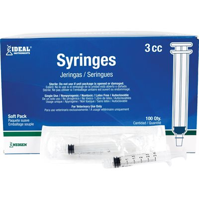DISPOSABLE SYRINGE SOFT PACK, 3ML DISPOSABLE SYRINGE SOFT PACK, 3ML