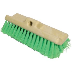 HI-LOW TRUCK BRUSH, GREEN NYLON BRISTLES