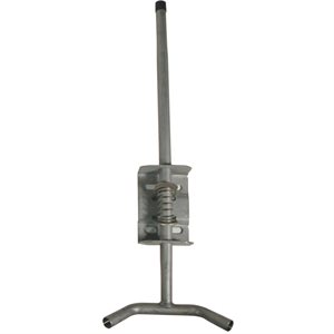 NIPPLE DRINKER PIPE SS-24" DBL W / BRACKET