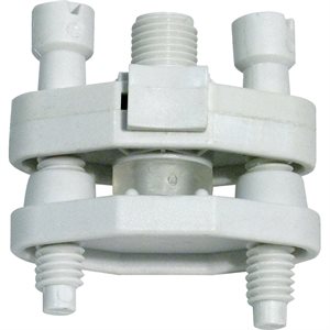 PIPE-SADDLE WITH SHUT-OFF SDSO