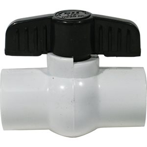 THREADED PVC BALL VALVE 1 / 2"