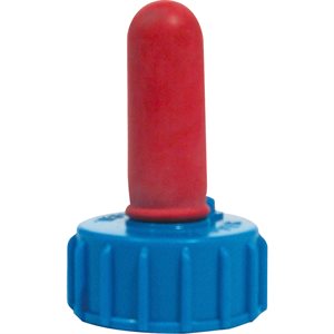 LAMB NIPPLE FOR POP BOTTLE (RED WITH BLUE COLLAR)