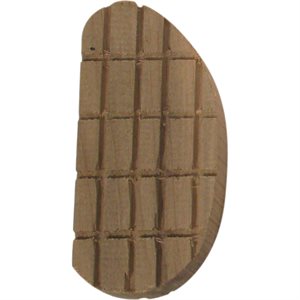 Cross Hatched Hardwood Hoof Block