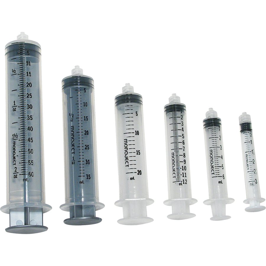DISPOSABLE SYRINGE 3 ML (MONOJECT)